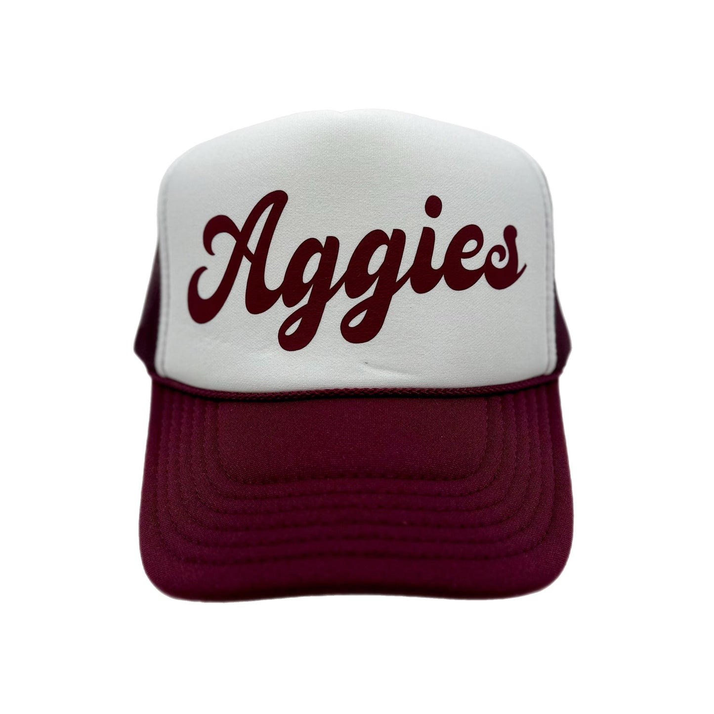 Aggies Trucker Hat | Multiple Font Styles | stevi.co
