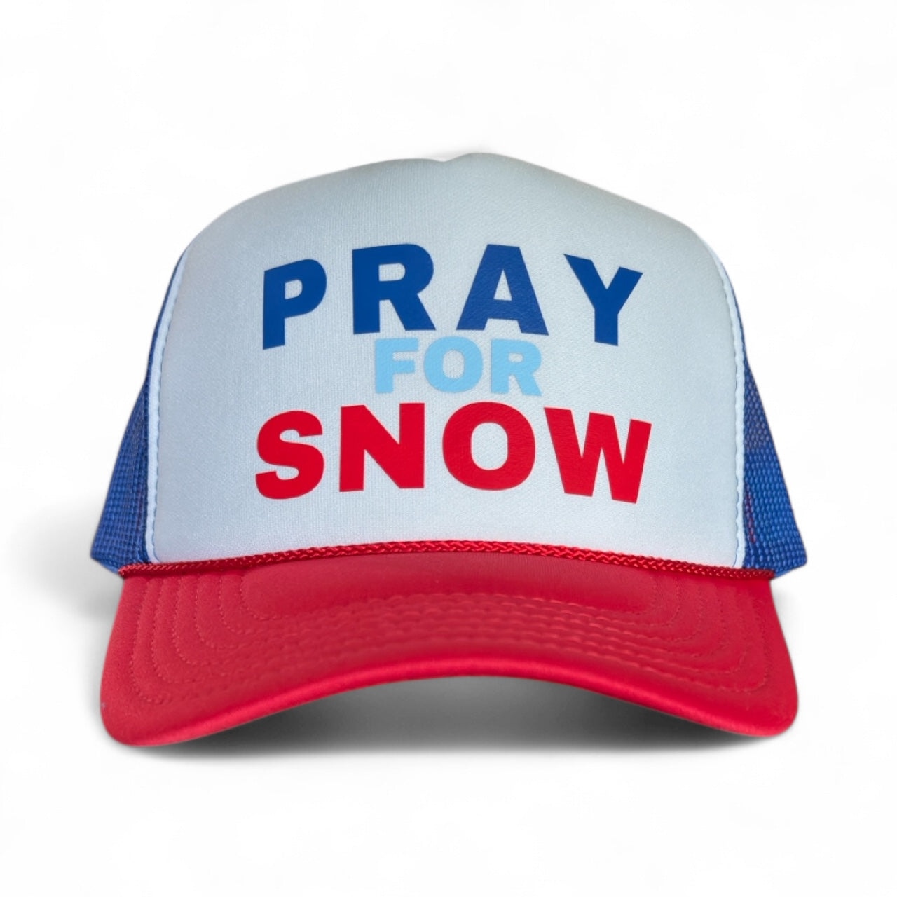 Pray for Snow Trucker Hat | Ski-Inspired Winter Style | stevi.co