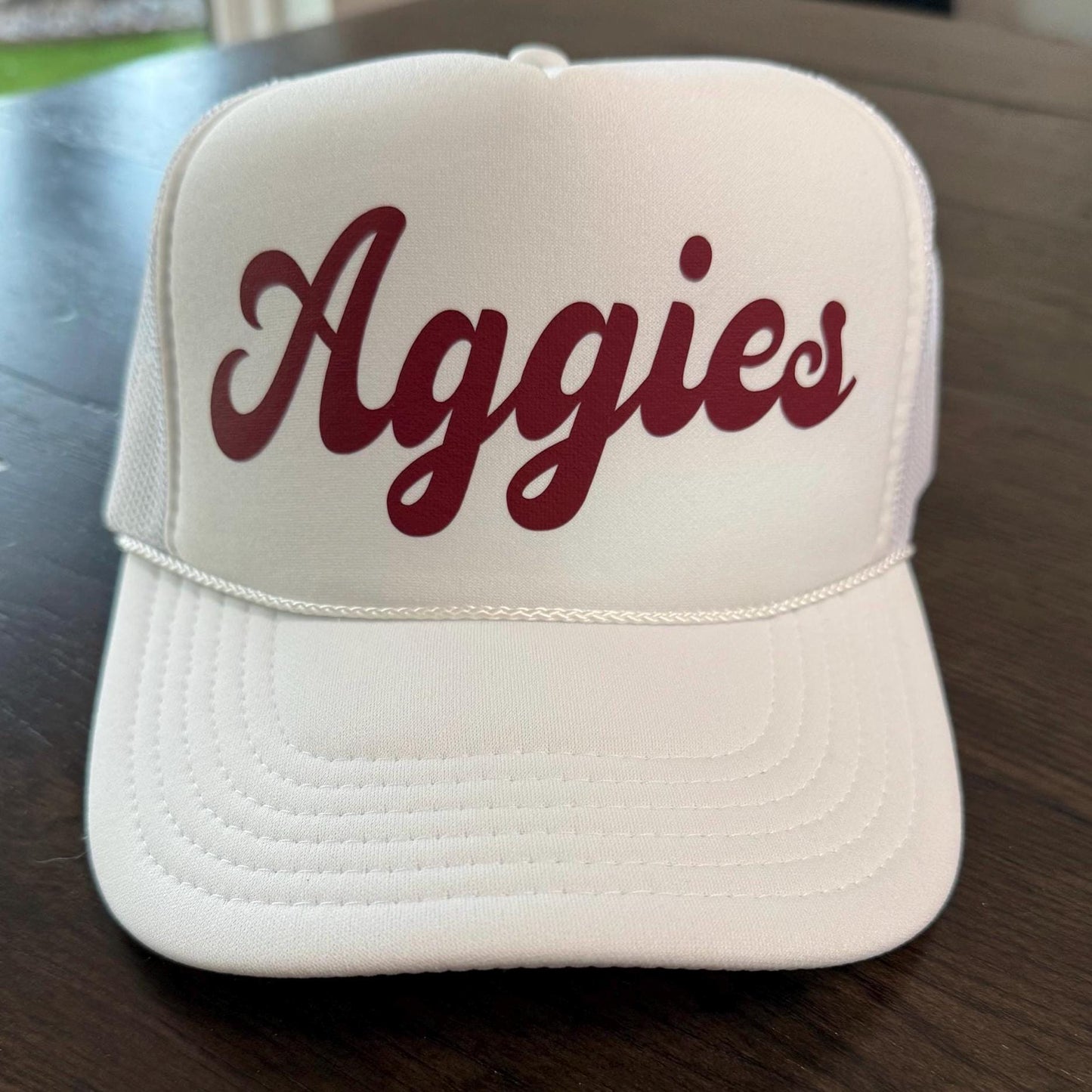 Aggies Trucker Hat | Multiple Font Styles | stevi.co