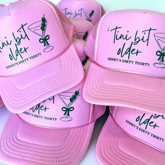 Custom Trucker Hat Cap, Bachelorette Party,  Girls Trip, Birthday Gift, Girls Weekend, Party, Event