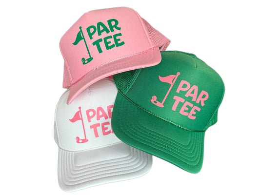 Par-Tee Golf Trucker Hat | Funny Golf Gift for Women | Bachelorette Party Snapback