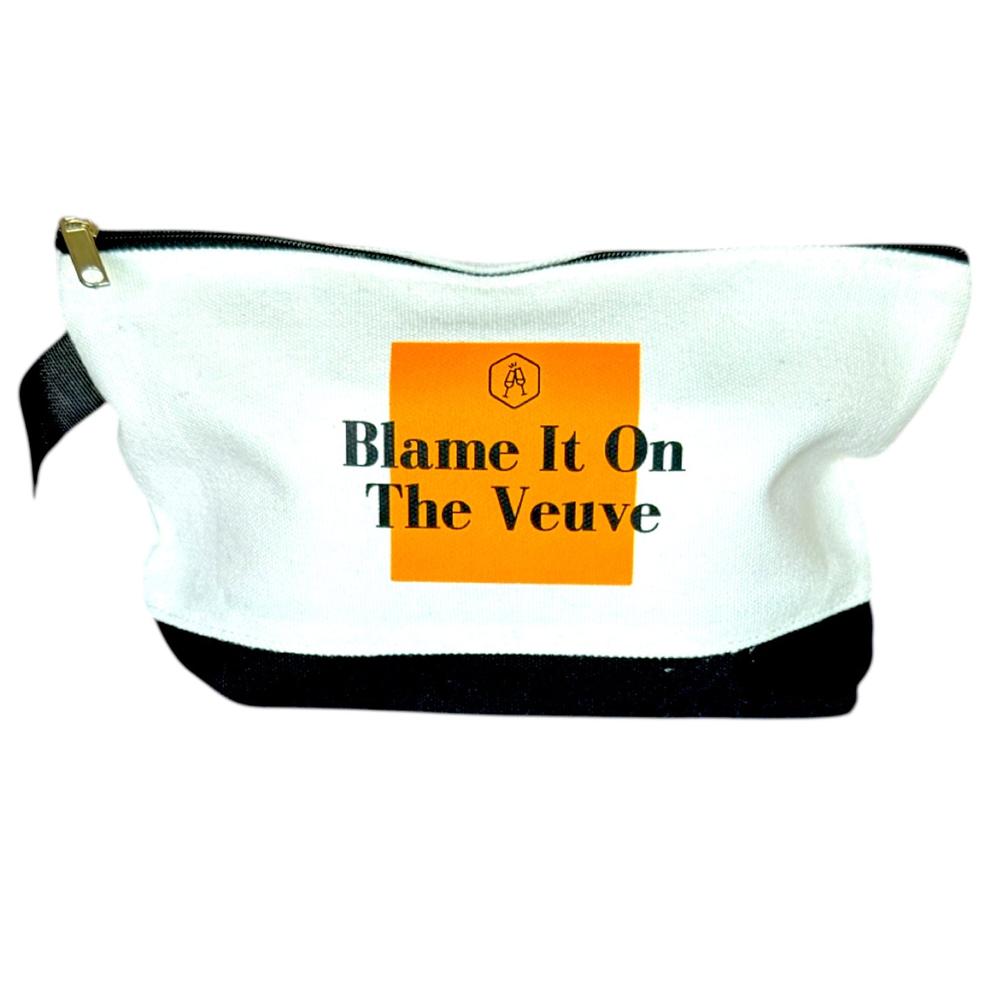 Blame It on the Veuve Canvas Bag | Pink Champagne Tote | Bachelorette & Birthday Gift