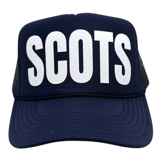 Highland Park Scots Trucker Hat | Dallas School Spirit Cap | Alumni & Fan Gift