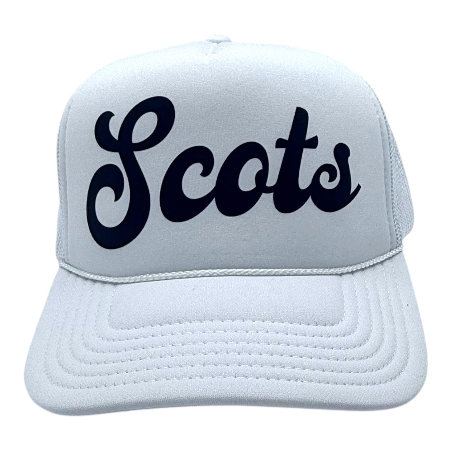 Highland Park Scots Trucker Hat | Dallas School Spirit Cap | Alumni & Fan Gift