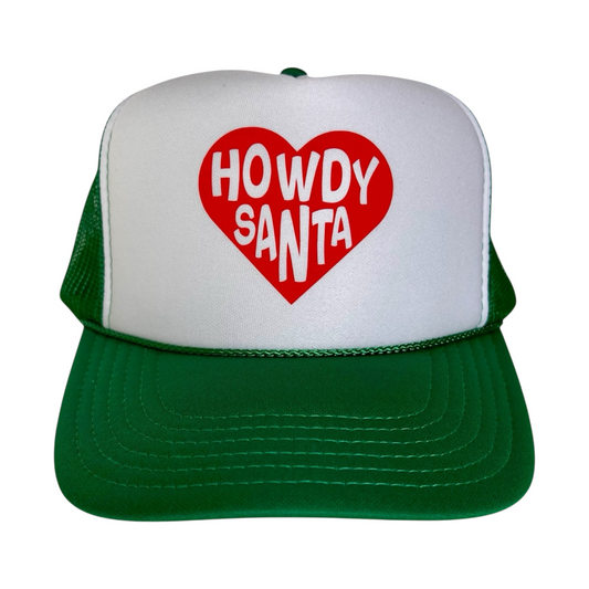 Howdy Santa Christmas Trucker Hat | Western Christmas Style | stevi.co