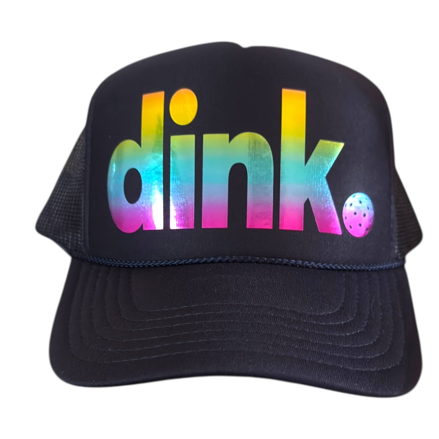 Dink Pickleball Trucker Hat | Funny Pickleball Snapback for Players | Foam Mesh Cap by stevi.