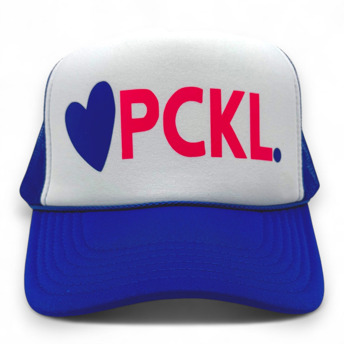 Pickleball PCKL Trucker Hat | Heart Cap for Her | Tournament Gift | Cute Pickleball Hat