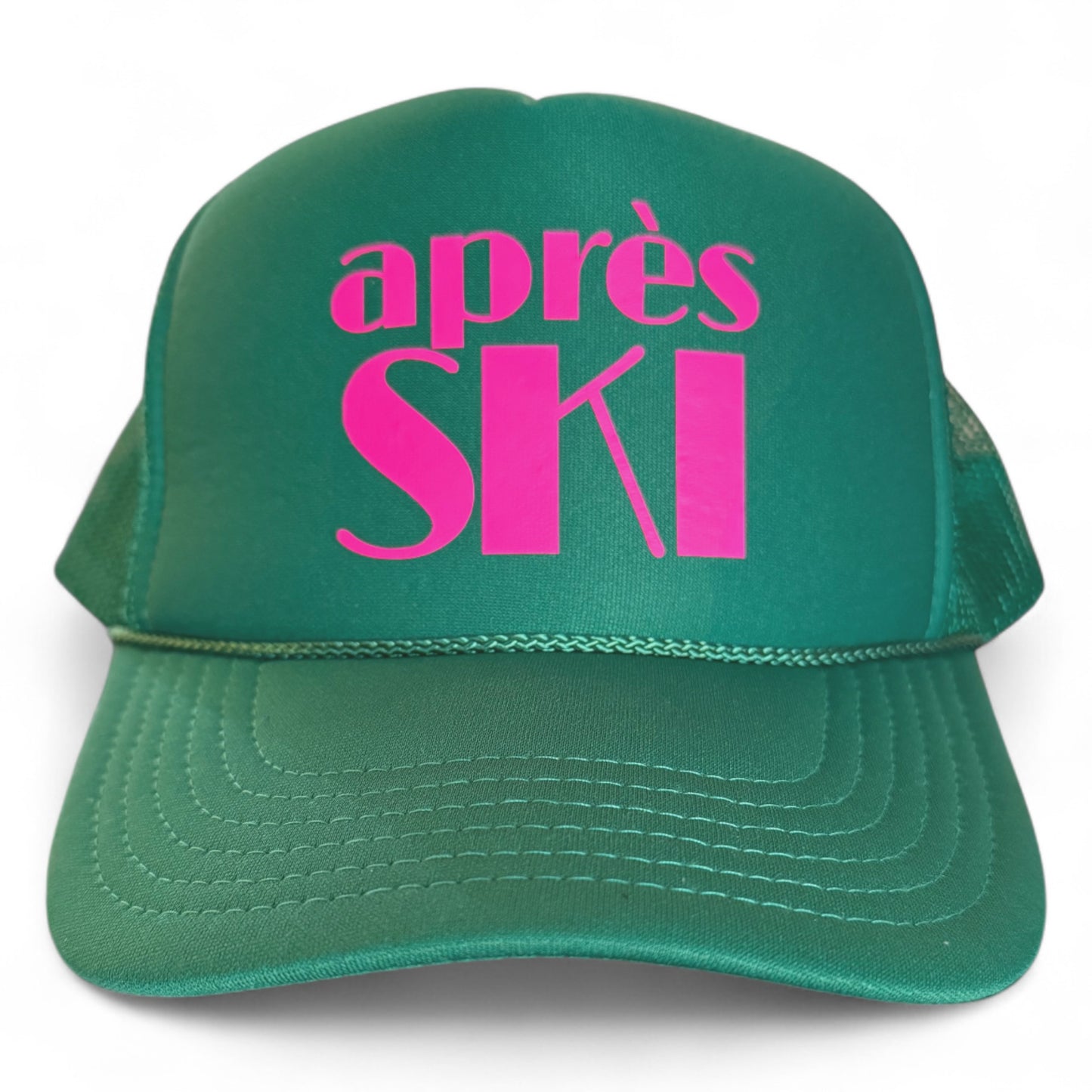 Après Ski Trucker Hat | Unisex Ski Trip Hat | Winter Vacation Snapback by stevi.