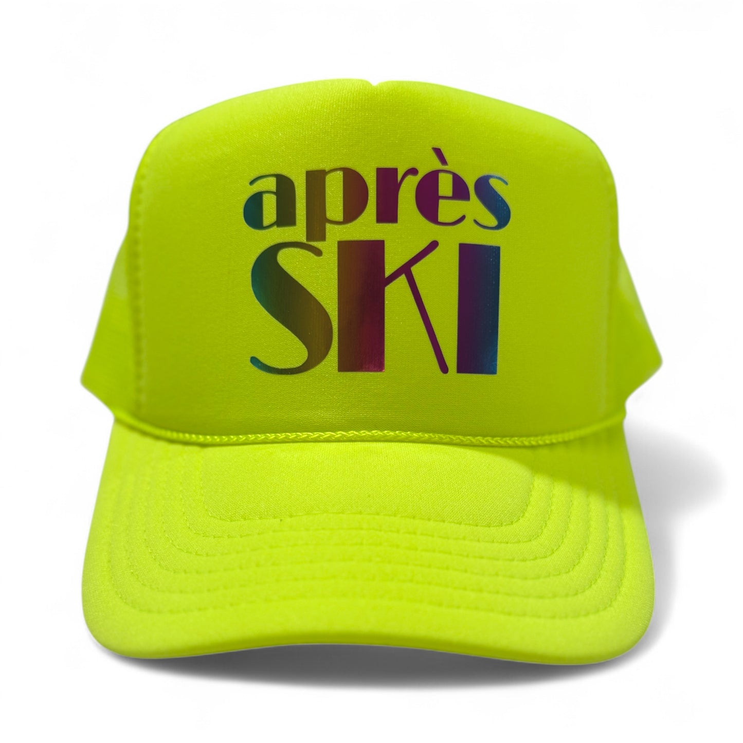Après Ski Trucker Hat | Unisex Ski Trip Hat | Winter Vacation Snapback by stevi.